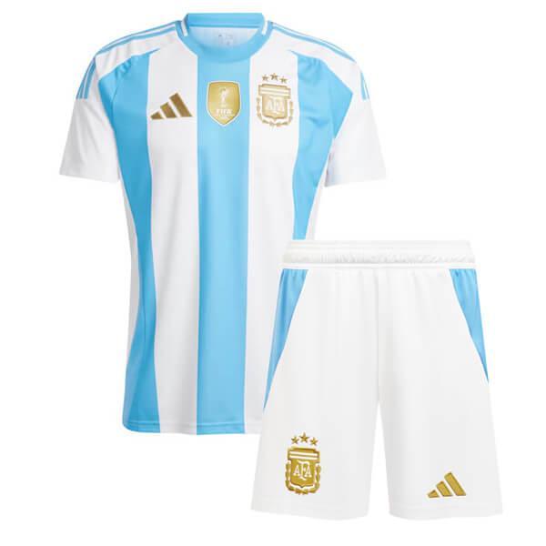 Conjunto Infantil Argentina I 2024 Torcedor Listrada