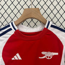 Conjunto Infantil Arsenal l 2024/25 Vermelha