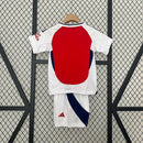 Conjunto Infantil Arsenal l 2024/25 Vermelha