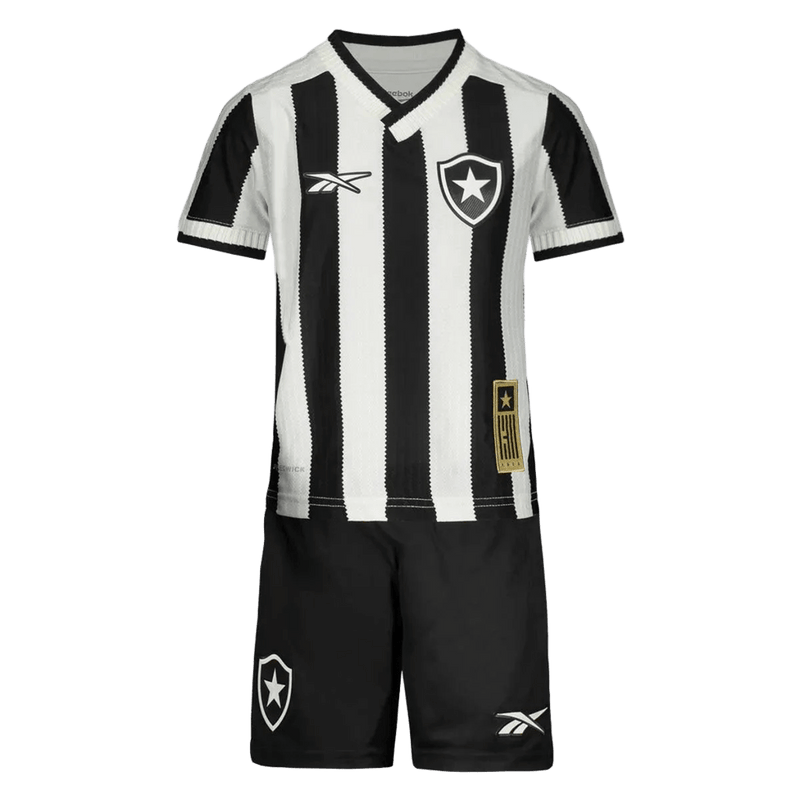 Conjunto Infantil Botafogo l 2024/25 Alvinegro - Modelo Torcedor
