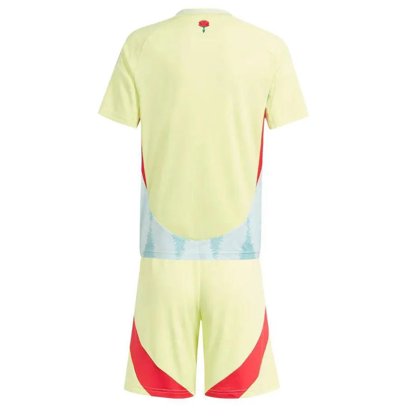 Conjunto Infantil Espanha II 2024 Torcedor Amarelo