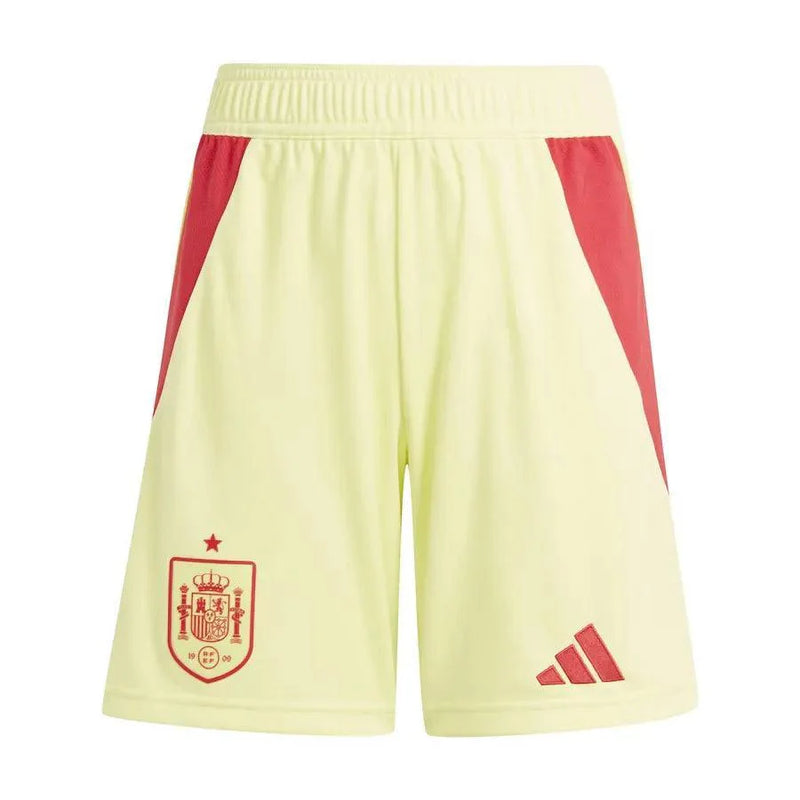 Conjunto Infantil Espanha II 2024 Torcedor Amarelo