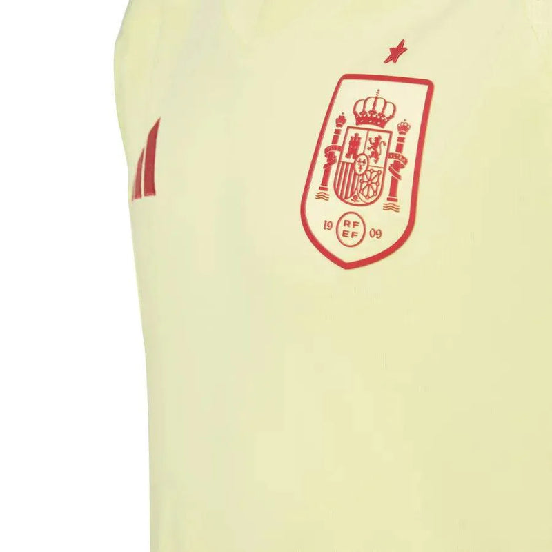 Conjunto Infantil Espanha II 2024 Torcedor Amarelo