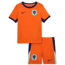 Conjunto Infantil Holanda I 2024 Torcedor Laranja