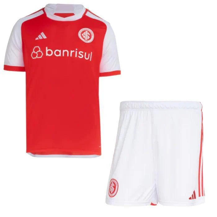 Conjunto Infantil Internacional I 2024 Torcedor Vermelho