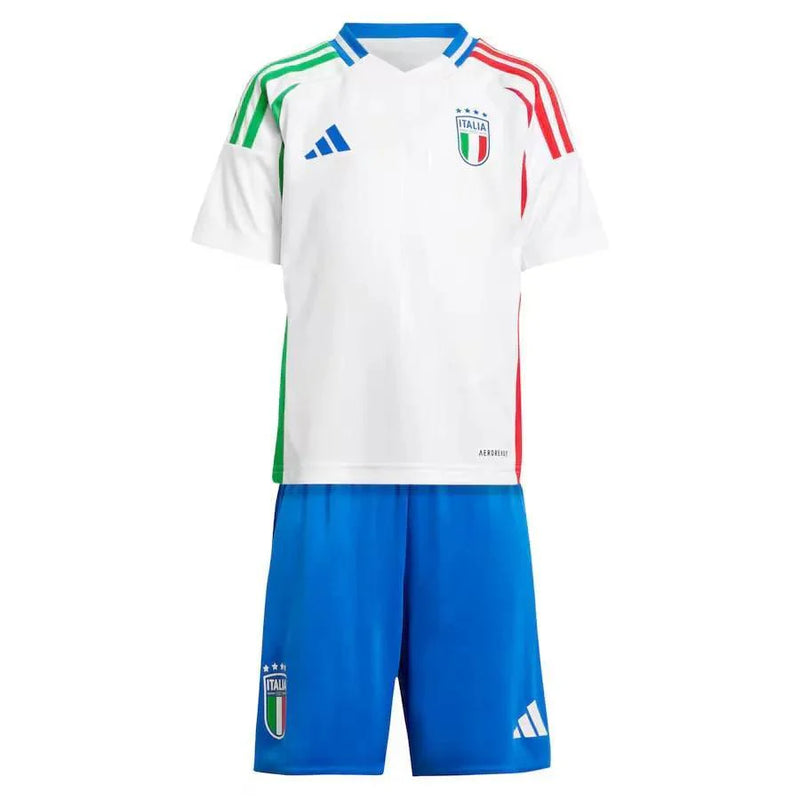 Conjunto Infantil Itália II 2024 Torcedor Branco