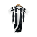 Conjunto Infantil Juventus l 2024/25 Listrado - Modelo Torcedor