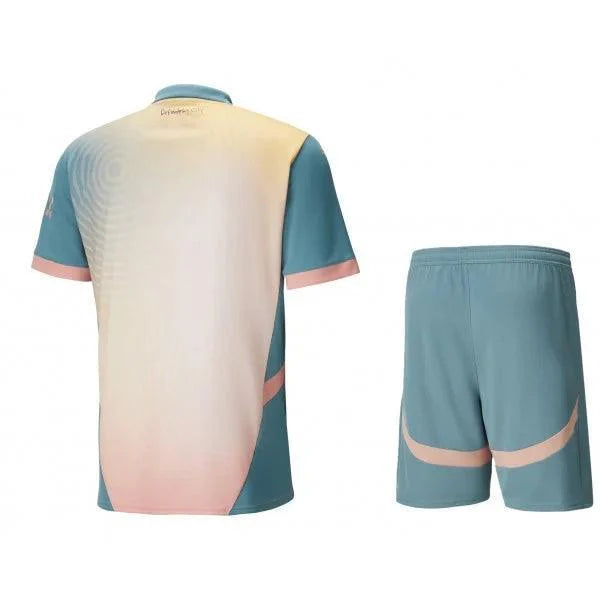 Conjunto Infantil Manchester City lV 2023/24 Azul