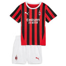 Conjunto Infantil Milan I 24/25 Torcedor Vermelho