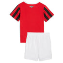 Conjunto Infantil Milan I 24/25 Torcedor Vermelho
