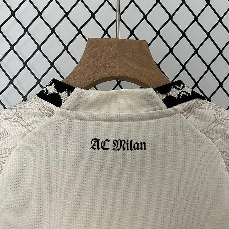 Conjunto Infantil Milan lV 2023/24 Branco