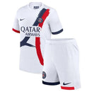 Conjunto Infantil PSG II 24/25 Torcedor Branco