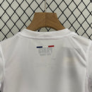 Conjunto Infantil PSG ll 2024/25 Branco - Modelo Torcedor