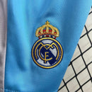 Conjunto Infantil Real Madrid Goleiro 2024/25 Azul