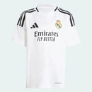 Conjunto Infantil Real Madrid l 2024/25 Branco