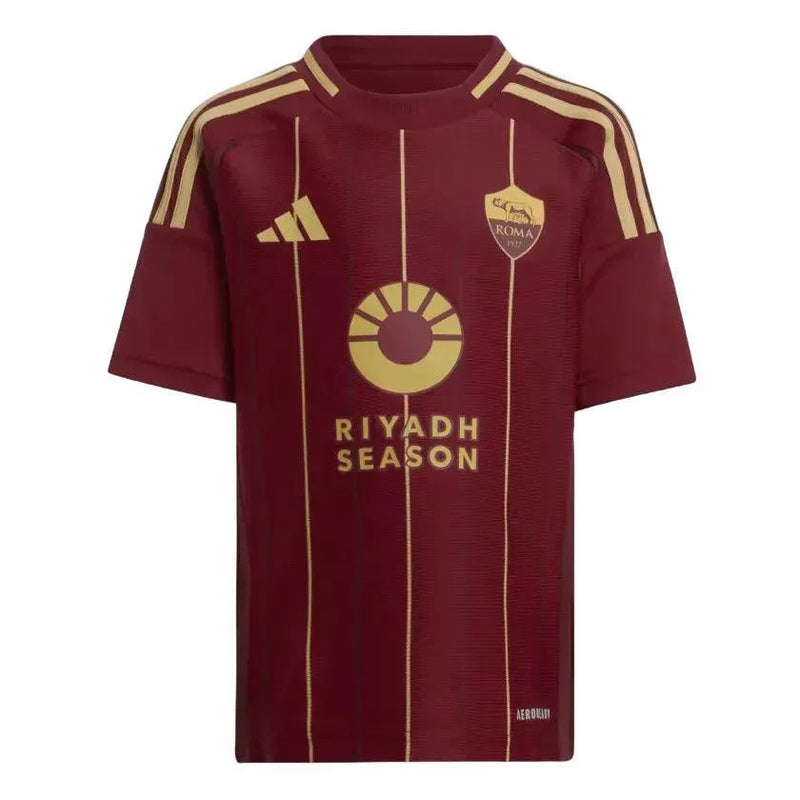 Conjunto Infantil Roma I 24/25 Torcedor Vinho