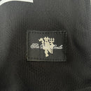 Conjunto Retrô Infantil Manchester United ll 2007/08 Torcedor Preto