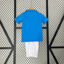 Conjunto Retrô Infantil Napoli l 1987/88 Torcedor Azul