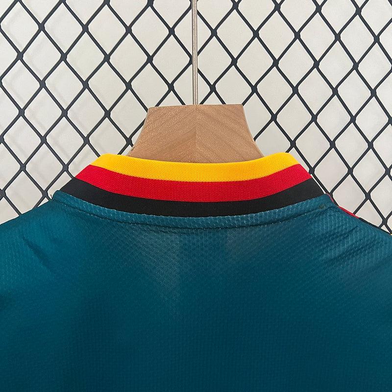 Conjunto Retrô Infantil Seleção Alemanha ll 1994 Torcedor Azul