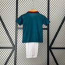 Conjunto Retrô Infantil Seleção Alemanha ll 1994 Torcedor Azul