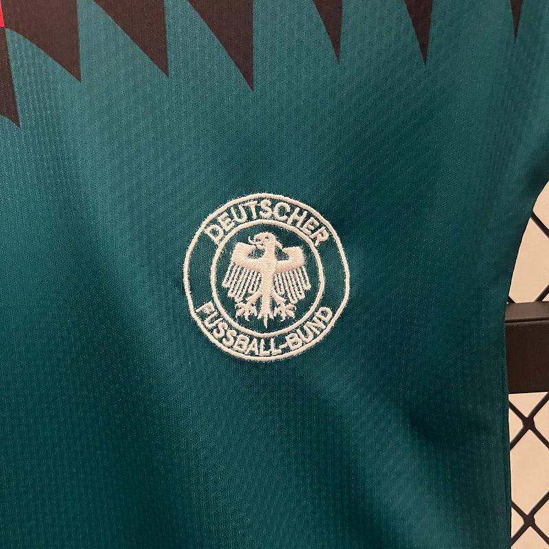 Conjunto Retrô Infantil Seleção Alemanha ll 1994 Torcedor Azul