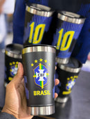 Copo Térmico Brasil Azul, Copo Térmico, Copo Térmico Stanley, Copo Stanley, Copo de aço inox, Copo Azul, Copo da Seleção, Copo da Seleção Brasileira Azul, Copo da Copa do mundo, Copo da Copa