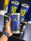 Copo Térmico Brasil Azul, Copo Térmico, Copo Térmico Stanley, Copo Stanley, Copo de aço inox, Copo Azul, Copo da Seleção, Copo da Seleção Brasileira Azul, Copo da Copa do mundo, Copo da Copa