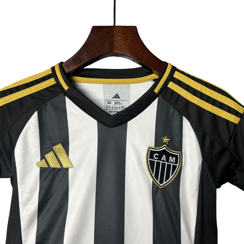 Kit Infantil Atlético Mineiro Titular 25/26 Listrada