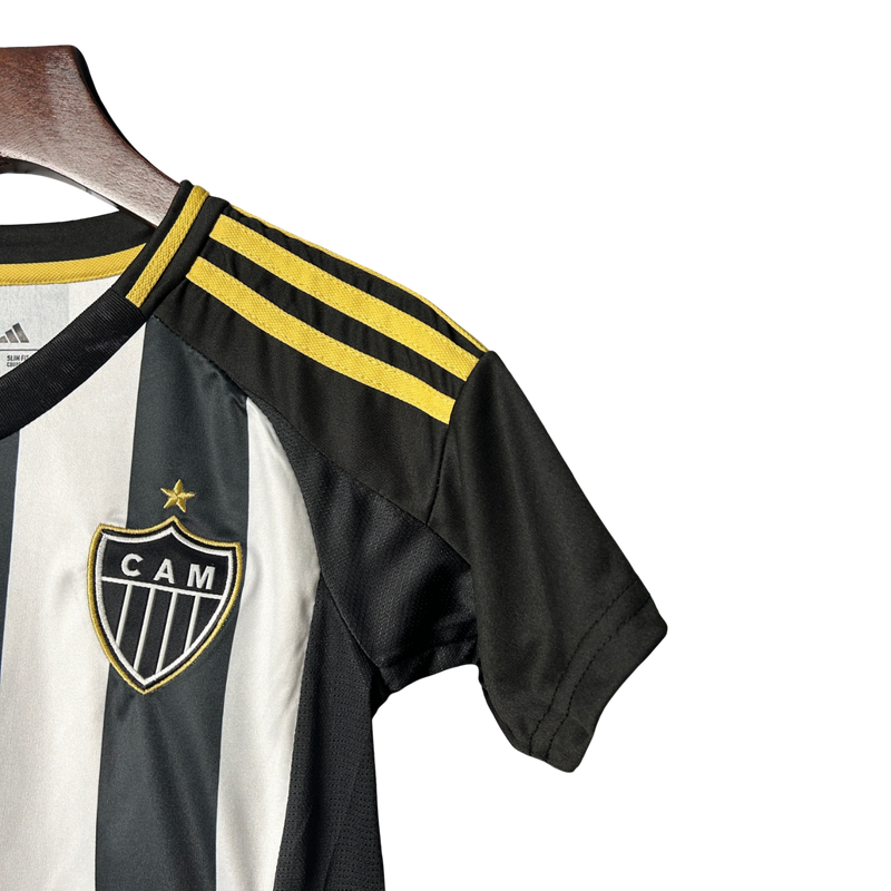 Kit Infantil Atlético Mineiro Titular 25/26 Listrada