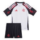 Kit Infantil Flamengo Away 25/26 Branco