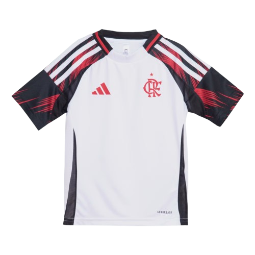 Kit Infantil Flamengo Away 25/26 Branco