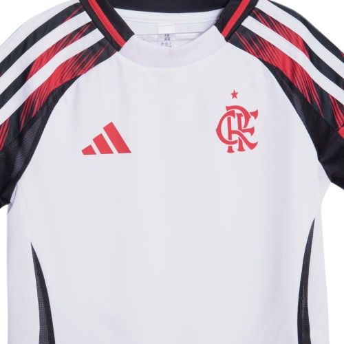 Kit Infantil Flamengo Away 25/26 Branco