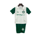 Kit Infantil Palmeiras Away 25/26 Branca