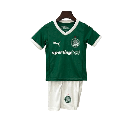 Kit Infantil Palmeiras Home 25/26 Verde