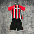 Kit Infantil São Paulo 2026/27 Listrado, compra do conjunto torcedor São Paulo, uniforme infantil São Paulo 2026, conjunto tricolor para crianças, moda infantil São Paulo FC, conjunto de torcedor para meninos, roupas de time São Paulo para crianças, conjunto de futebol infantil São Paulo, uniforme São Paulo para torcedores mirins, presente para fãs do São Paulo, conjunto São Paulo ll 2026, roupas de futebol para crianças, estilo tricolor para pequenos torcedores, uniforme oficial São Paulo FC infantil, conj
