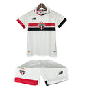 Kit Infantil São Paulo Home 24/25 Torcedor Branco