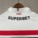 Kit Infantil São Paulo Home 24/25 Torcedor Branco