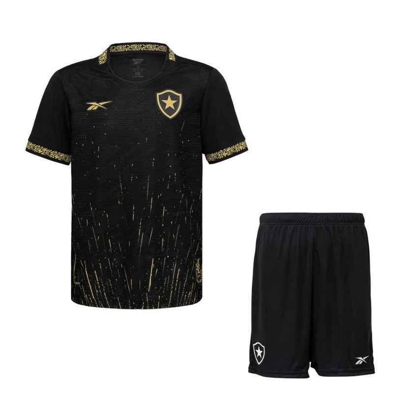 Kit infantil Botafogo II 24/25 Torcedor Preto