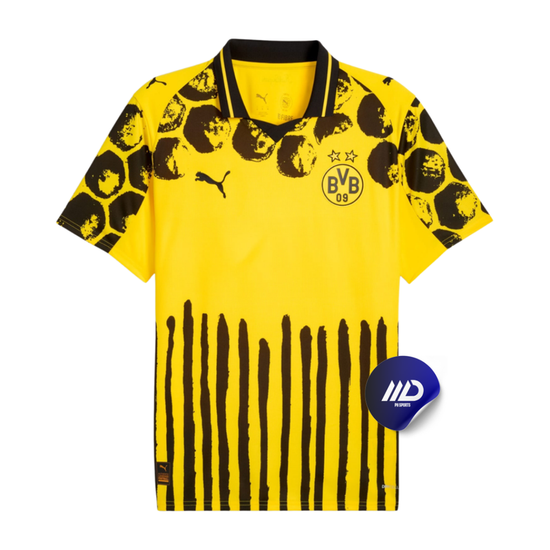 Camisa Borussia Dortmund Mundial de Clubes 25/26 - Torcedor Puma X Kidsuper Masculino - Amarelo