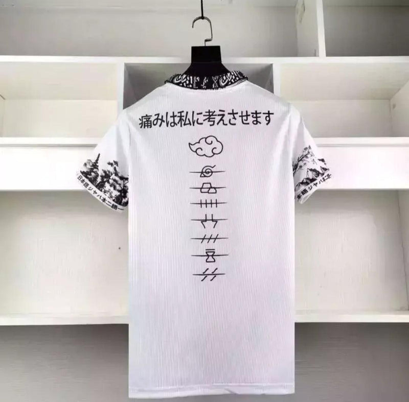 Camisa Japão Edição Especial Naruto/Pain 2024 - Torcedor Masculino Branco