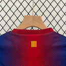 Conjunto Retrô Infantil Barcelona l 2012/13 Torcedor Grena