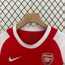 Conjunto Retrô Infantil Arsenal l 02/04 Torcedor Vermelho