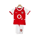 Conjunto Retrô Infantil Arsenal l 02/04 Torcedor Vermelho