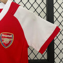 Conjunto Retrô Infantil Arsenal l 02/04 Torcedor Vermelho