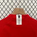 Conjunto Retrô Infantil Manchester United l 2007/08 Torcedor Vermelho