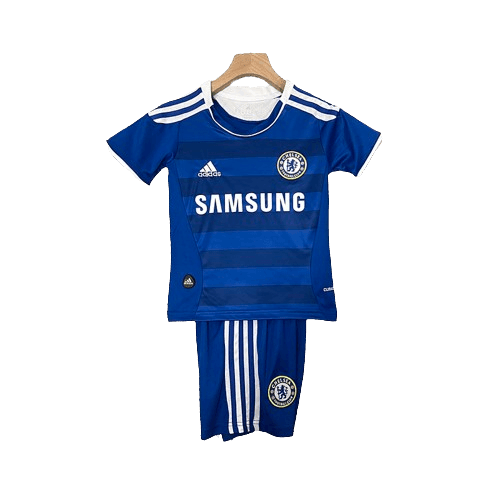 Conjunto Retrô Infantil Chelsea l 2012/13 Torcedor Azul