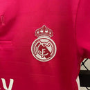 Conjunto Retrô Infantil Real Madrid ll 2014/15 Vermelho Modelo Torcedor