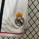 Conjunto Retrô Infantil Real Madrid l 2014/15 Branco Modelo Torcedor