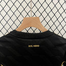 Conjunto Retrô Infantil Real Madrid ll 2011/12 Azul Modelo Torcedor