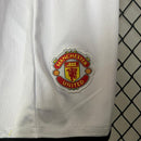 Conjunto Retrô Infantil Manchester United l 2007/08 Torcedor Vermelho